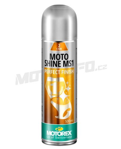 MOTOREX čistící, leštící, ochranný spray MOTO SHINE MS 1 - 500ML