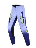 Kalhoty SUPERTECH SCENZ YOUTH, ALPINESTARS, dětské (fialová/žlutá fluo, vel. 24)