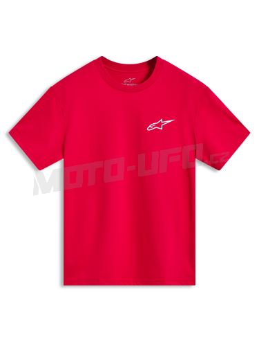 Triko COMBO BACK CSF, ALPINESTARS (červená/bílá)