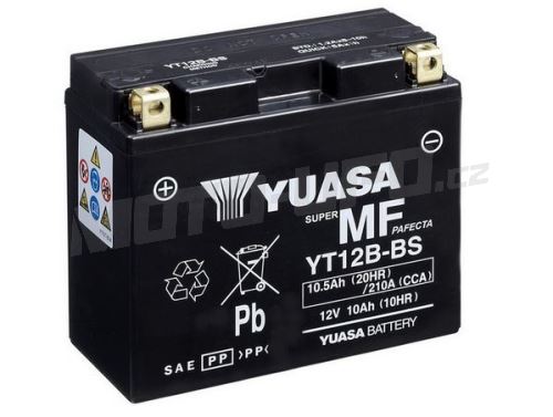 YUASA baterie YT12B-BS (12V 10,5Ah)