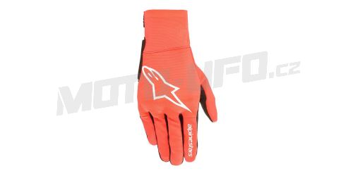 Rukavice REEF, ALPINESTARS (červená fluo/bílá/černá)