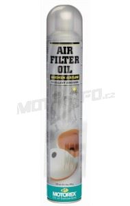 MOTOREX olej na filtry spray AIR FILTER OIL Spray – 750ml