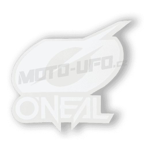Samolepky ONEAL Rider logo (10ks) bílá 70 x 65 mm