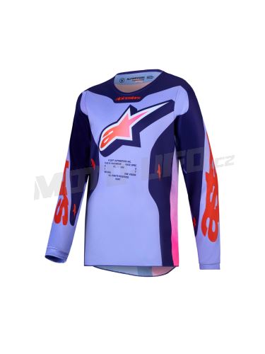 Dres RACER HUNT YOUTH, ALPINESTARS, dětské (světle růžová/fialová) 2027