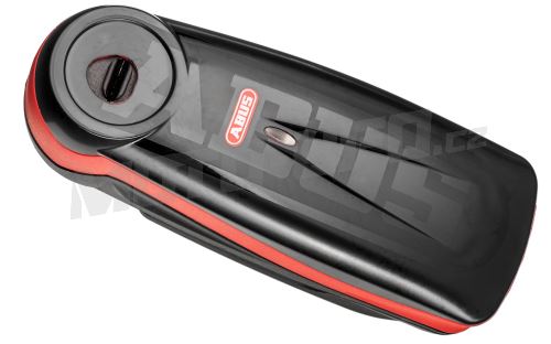 Zámek na kotoučovou brzdu s alarmem Detecto 7000 RS1 (trn 3 x 5 mm), ABUS (logo red)