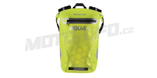 Vodotěsný batoh AQUA V12, OXFORD (žlutá fluo, objem 12 L)