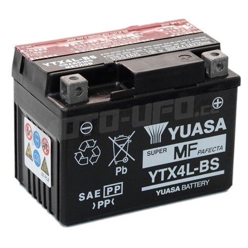YUASA baterie YTX4L-BS (12V 3,2Ah)