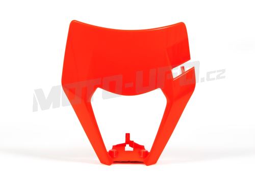 Přední maska enduro KTM, RTECH (neon oranžová)