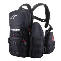 Batoh TECHDURA TACTICAL, ALPINESTARS (černá/bílá, celkový objem až 9 l) 2027
