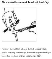 GF zakázková lisovaná brzdová/spojková hadice podle typu motocyklu nebo vzoru (5)