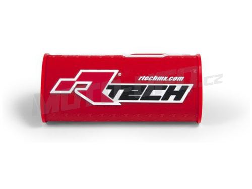Chránič na bezhrazdová řídítka s nápisem "Rtech" (pro průměr 28,6 mm), RTECH (červený)