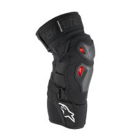 Chrániče kolen BIONIC PRO PLASMA, ALPINESTARS (černá/červená/bílá) 2027