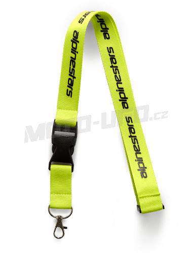 Popruh na klíče LINEAR, ALPINESTARS (žlutá fluo/černá)