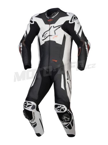 Jednodílná kombinéza GP PLUS V4 SPRINT, TECH-AIR kompatibilní, ALPINESTARS (černá/bílá/červená fluo) 2027