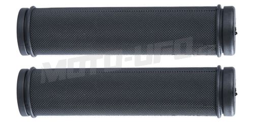 Gripy MTB, OXFORD (černé, jednokomponentní, délka 130 mm, 1 pár)