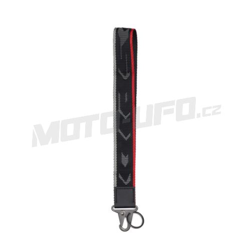 Klíčenka KEY HOLDER SHORT, SPIDI (černá/šedá)