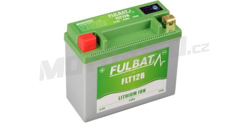 Lithiová baterie  LiFePO4 YT12B-BS, YT14B-BS FULBAT  12V, 6Ah, 360A, hmotnost 0,82 kg, 150x69x130