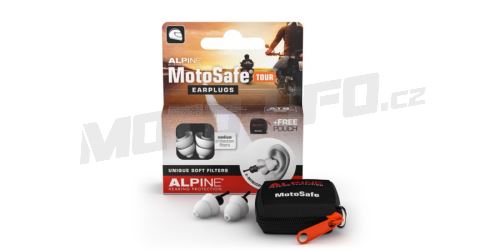 Špunty do uší ALPINE MotoSafe - Tour