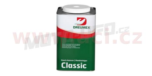DREUMEX CLASSIC čisticí gel na ruce - červená 4,5 l