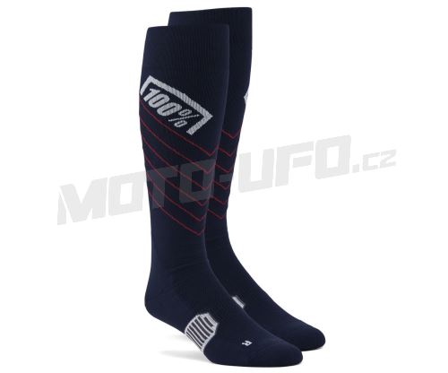 Ponožky HI SIDE MX, 100% - USA (modrá)