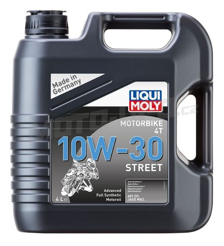 LIQUI MOLY Motorbike 4T 10W30 Street, syntetický motorový olej 4 l