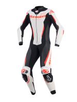 Jednodílná kombinéza STELLA GP-R7, ALPINESTARS, dámské (bílá/červená fluo/černá) 2027