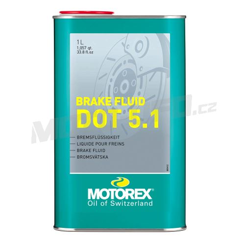 MOTOREX brzdová kapalina BRAKE FLUID DOT 5.1 – 1L