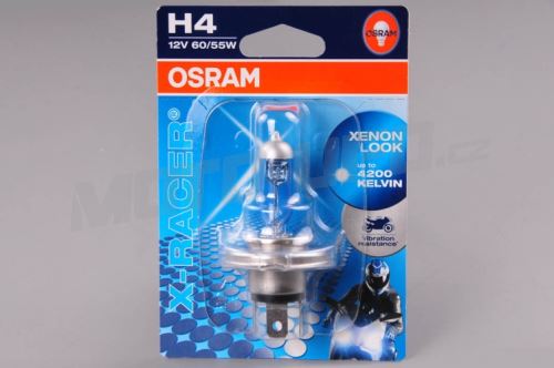 OSRAM žárovka H4 12V 60/55W P43t X-RACER