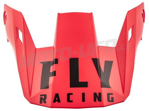 Kšilt RAYCE, FLY RACING - USA (červená/černá, vel. YS - YL)