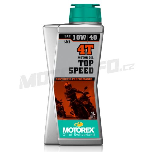 MOTOREX olej TOP SPEED 4T 10W40 – 1L