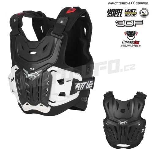 LEATT chránič hrudi 4.5 Chest Protector black vel: 2XL