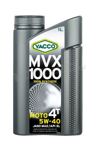 Motorový olej YACCO MVX 1000 4T 5W40, YACCO (4 l)
