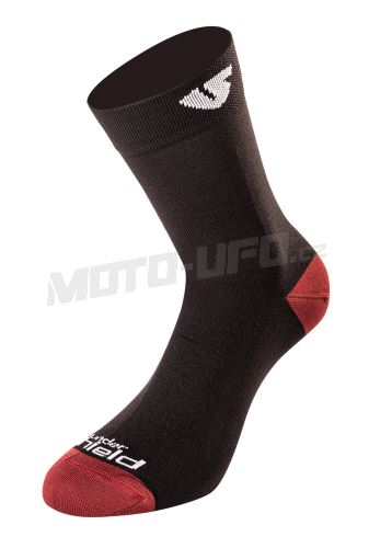 Ponožky BLACK-RED, UNDERSHIELD (černá/červená)