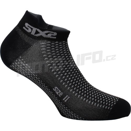 SIXS FANT S ponožky carbon černá
