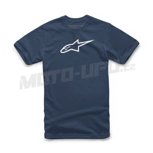 Triko AGELESS CLASSIC TEE, ALPINESTARS (modrá/bílá)