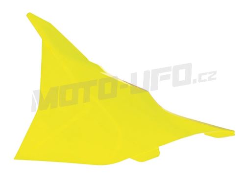 Boční kryt vzduchového filtru levý KTM, RTECH (neon žlutý)