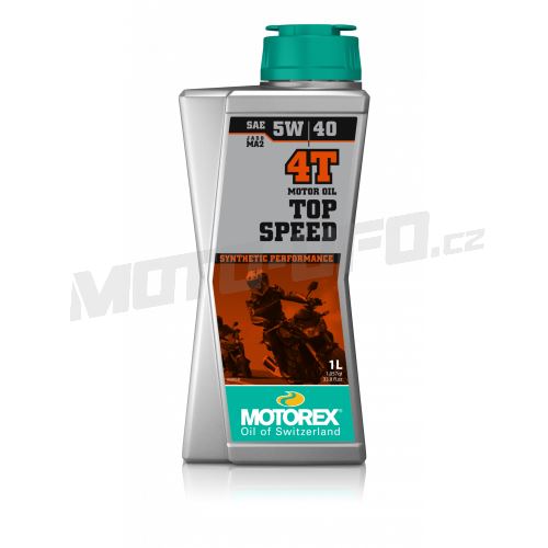 MOTOREX olej TOP SPEED 4T 5W40 - 1L