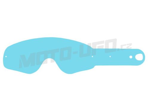 Strhávací slídy plexi pro brýle OAKLEY řady CROWBAR, Q-TECH (50 vrstev v balení, čiré)