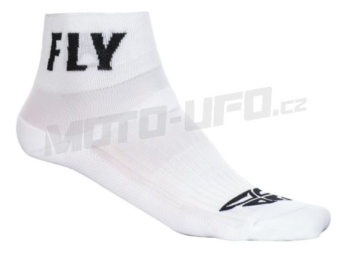 Ponožky SHORTY, FLY RACING - USA (bílá)