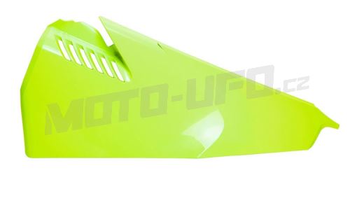 Boční kryt vzduchového filtru levý HUSQVARNA, RTECH (neon žlutý, s průduchy)