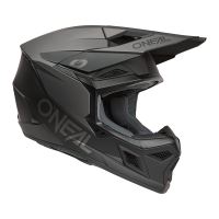 O´Neal přilba 3SRS SOLID černá/šedá (2)