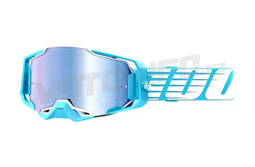 ARMEGA 100% brýle Oversized Sky, modré plexi