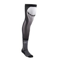 Ponožky pod ortézy KNEE BRACE, ALPINESTARS (černá/bílá) 2027
