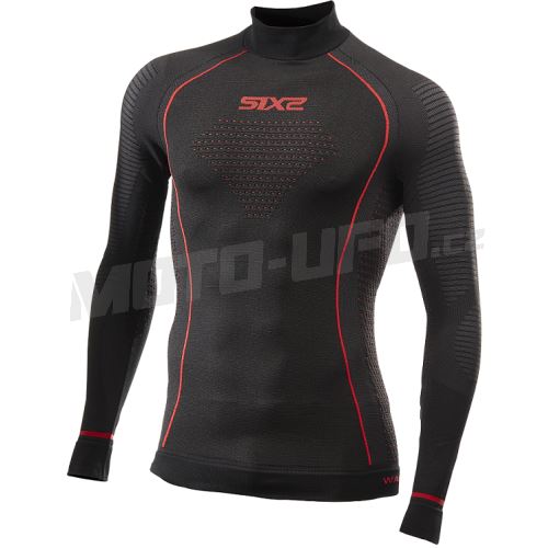 SIXS TS3W CU funkční zimní tričko s dl. rukávem a stojáčkem černá