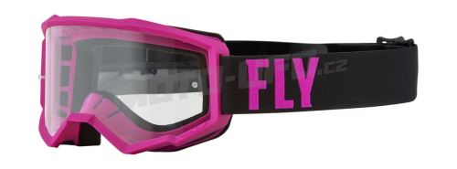 Brýle FOCUS, FLY RACING (růžová/černá)