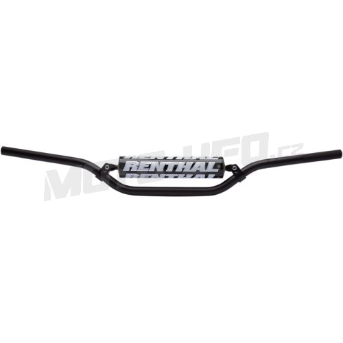 RENTHAL řidítka 22mm 790-02 černé (tvar Yamaha YZ125, YZ250)