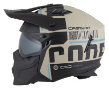 Přilba Cross Country Code, CASSIDA (písková matná/černá/světle modrá) 2026 (7)
