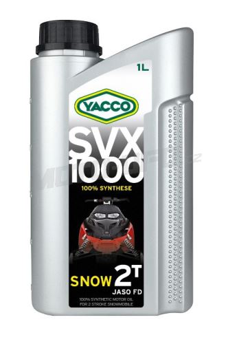 Motorový olej YACCO SVX 1000 SNOW 2T, YACCO (1 l)