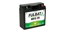 Baterie 12V, NH12-20 GEL, 20Ah, 250A, bezúdržbová GEL technologie 186x82x171 FULBAT (aktivovaná ve výrobě)