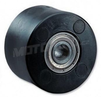 Rolna řetězu včetně ložisek, průměr 39mm / šířka 24,5mm - černá